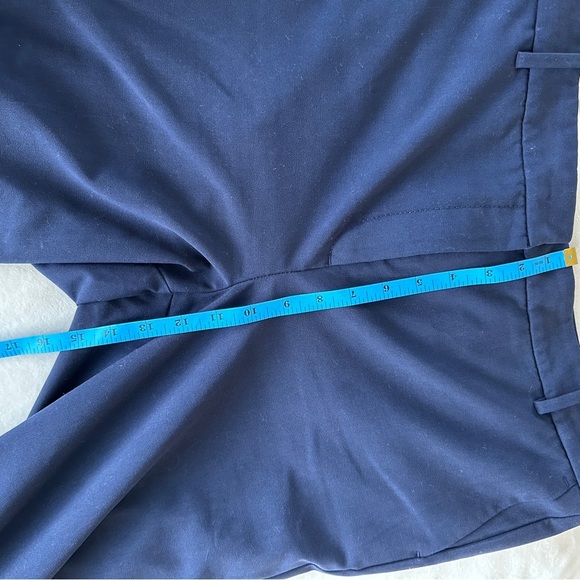 J. Crew Ruby Crop Pant Women’s Size 14 Navy Blue Slim Fit Dress Pants - Picture 8 of 9